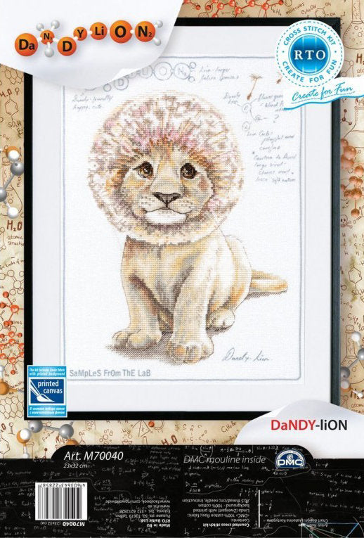 DaNDY LiON - RTO - Kit de punto de cruz M70040