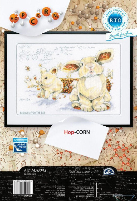 Cross stitch kit. Hop-corn - RTO M70043