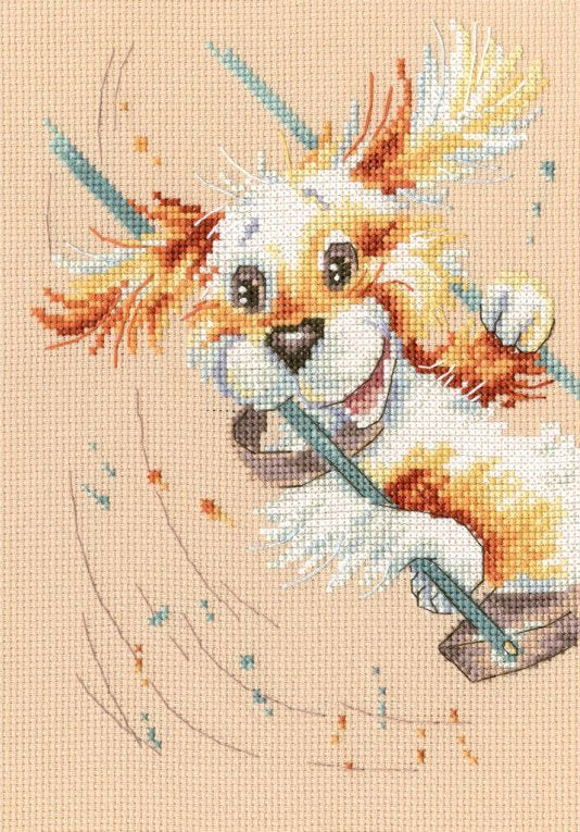 Cross stitch kit. Happy Swings - M706 RTO