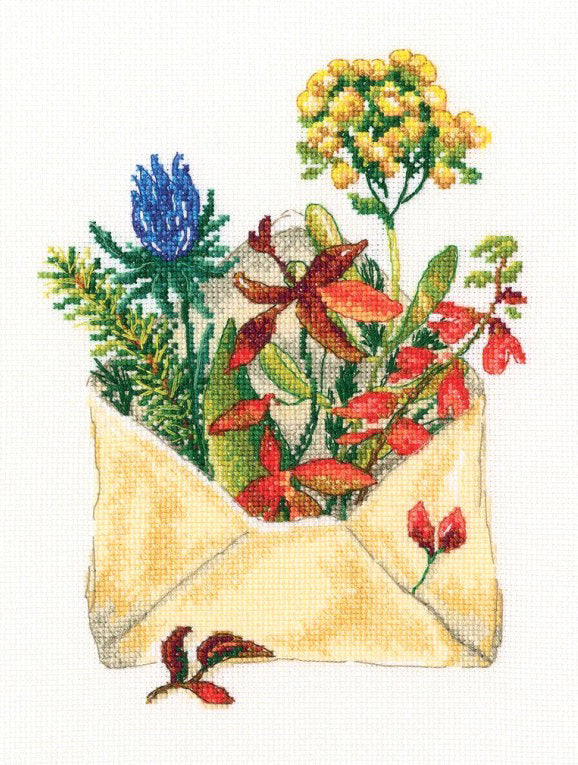 Cross stitch kit. Forest Letter - M768 RTO