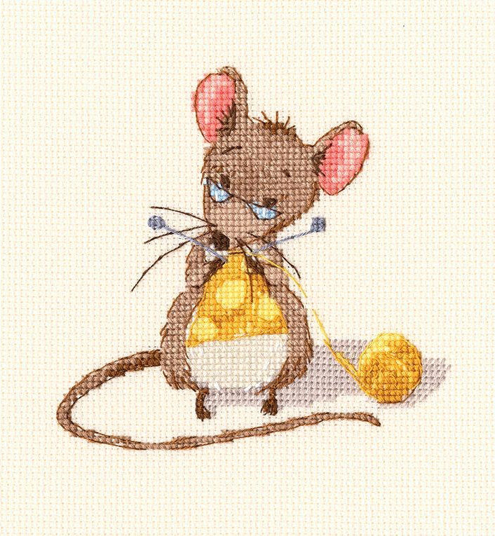 Cross stitch kit. Cheese Fabric - RTO M800