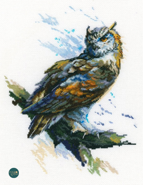 M804 Eagle Owl - RTO - Cross Stitch Kit