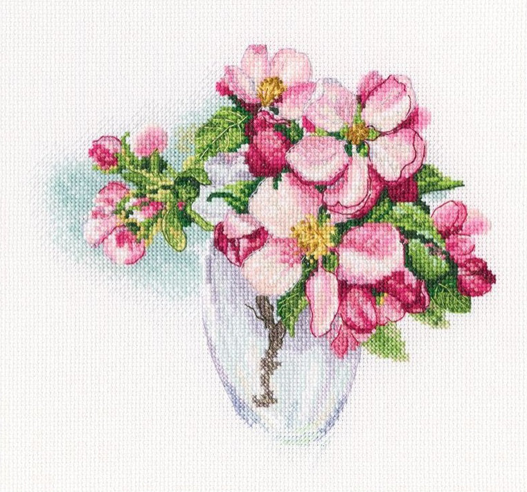 Cross stitch kit. Flowering twig - RTO M807