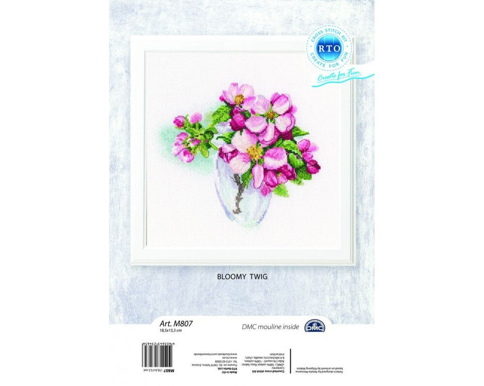 Cross stitch kit. Flowering twig - RTO M807