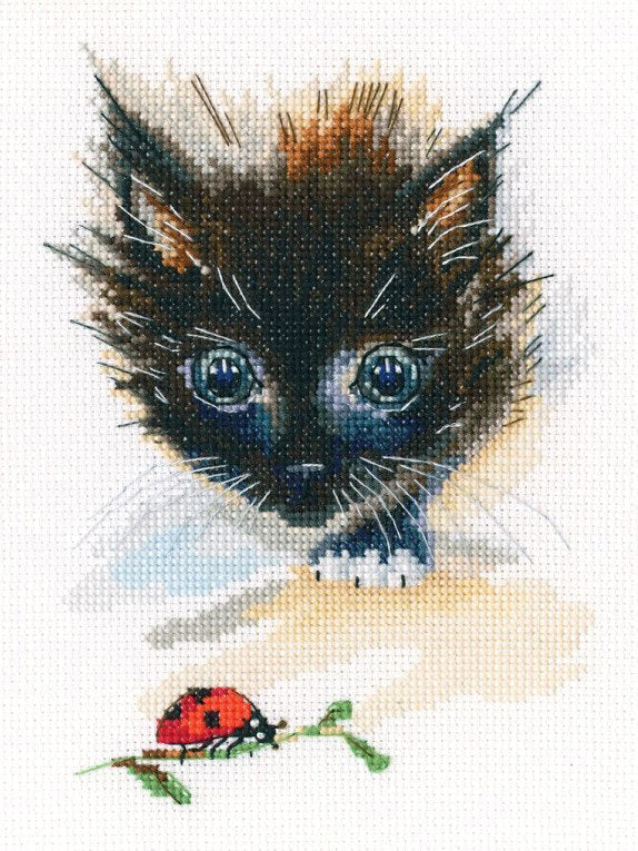 Cross stitch kit. Ladybug and Supercat - M826 RTO