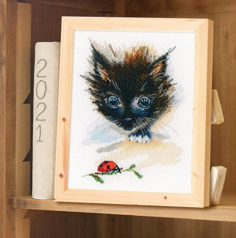 Cross stitch kit. Ladybug and Supercat - M826 RTO