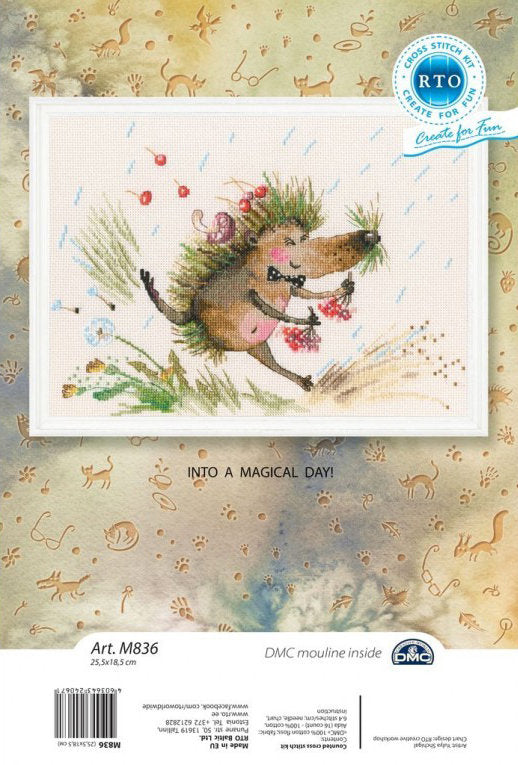 Cross stitch kit. On a magical day! - M836 RTO