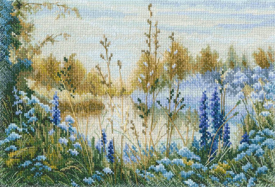 Cross stitch kit. Smoky lilac fog - RTO M865