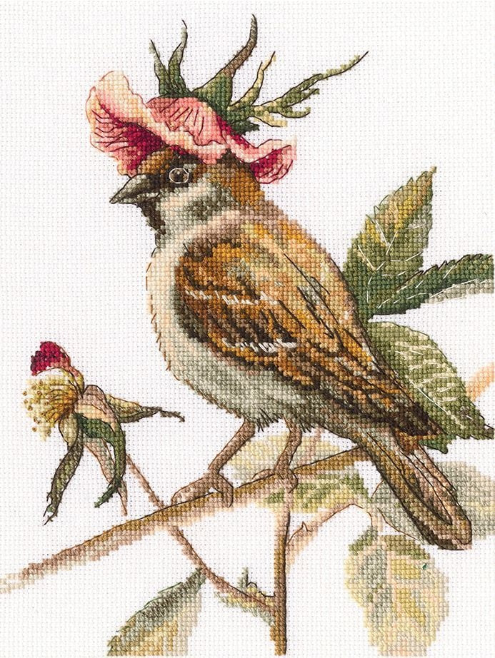 Cross stitch kit. Flower Hat. RTO M912