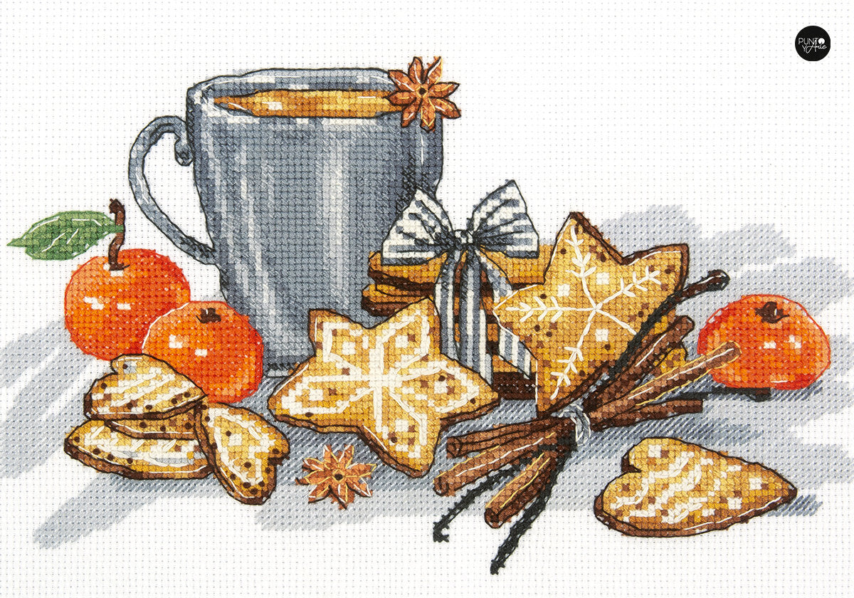 Gingerbread Cookies - Panna - Cross Stitch Kit PR-7181