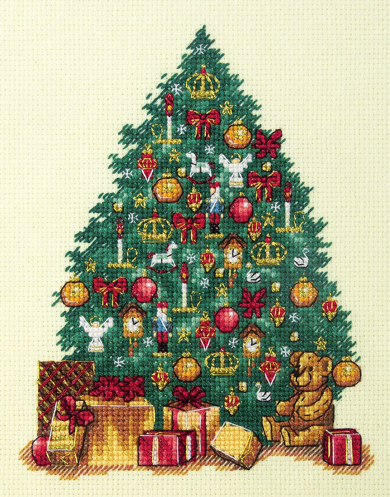 Little Christmas Tree - Panna - Cross Stitch Kit PR-7239