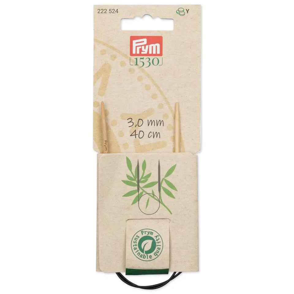 Prym 1530 Bamboo Circular Knitting Needles - Quality, Comfort and Sustainability