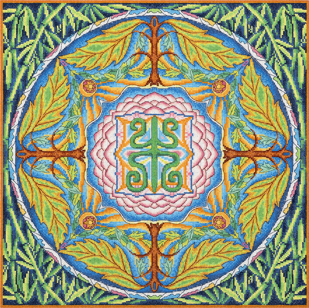 Health Mandala - Panna - Cross Stitch Kit SO-1856