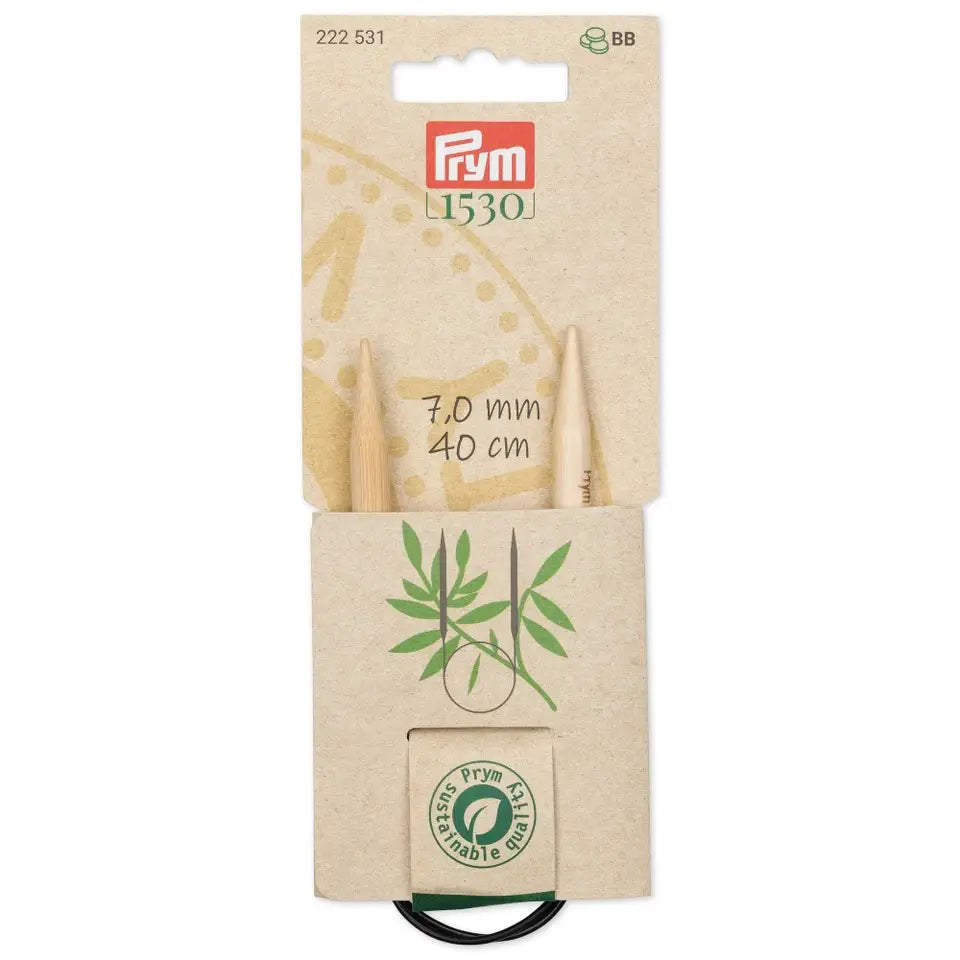 Prym 1530 Bamboo Circular Knitting Needles - Quality, Comfort and Sustainability