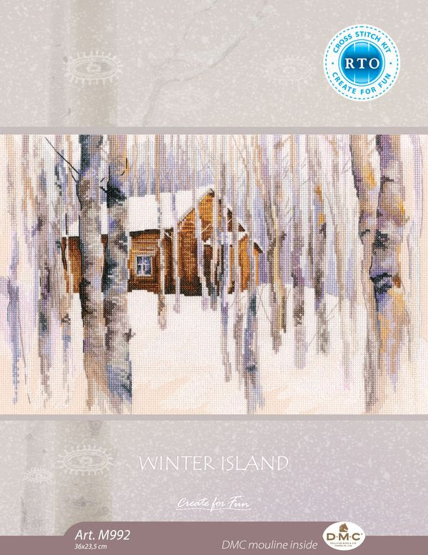 Cross Stitch Kit "Winter Island" RTO M992