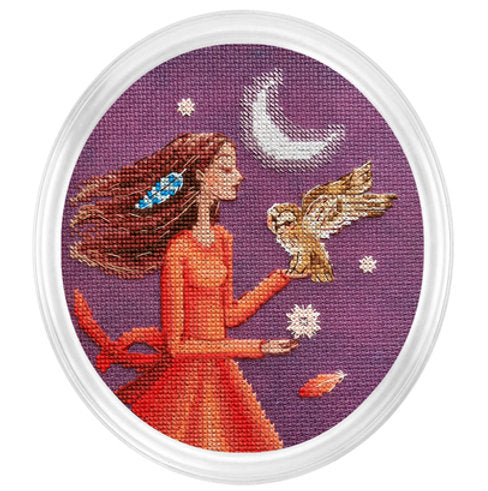 Kreuzstichset „Abendgespräch“ C70002 von RTO