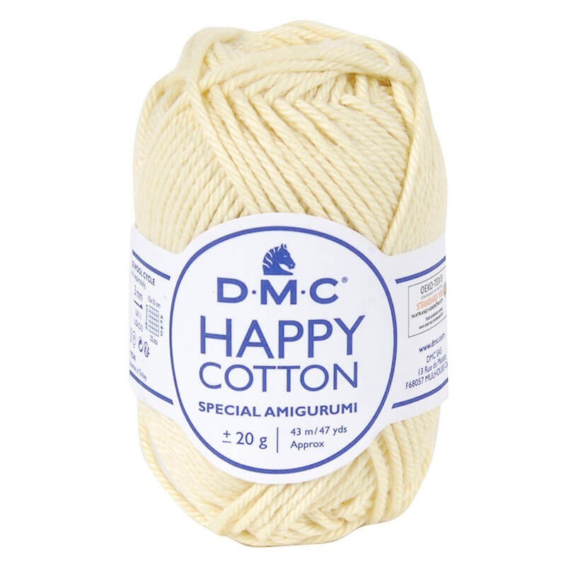 DMC Happy Cotton: The Ideal Yarn for Vibrant and Fun Amigurumis