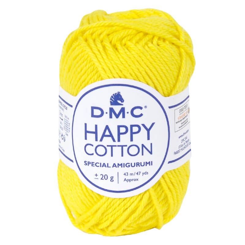 DMC Happy Cotton: The Ideal Yarn for Vibrant and Fun Amigurumis