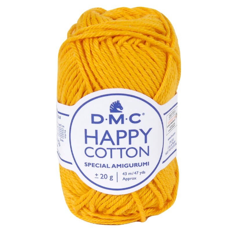 DMC Happy Cotton: The Ideal Yarn for Vibrant and Fun Amigurumis