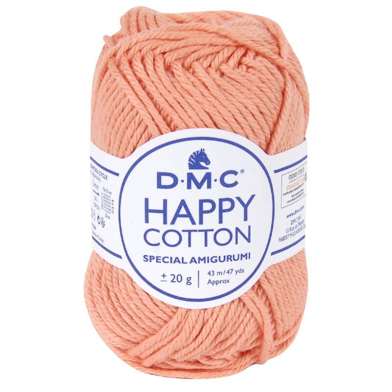 DMC Happy Cotton: The Ideal Yarn for Vibrant and Fun Amigurumis