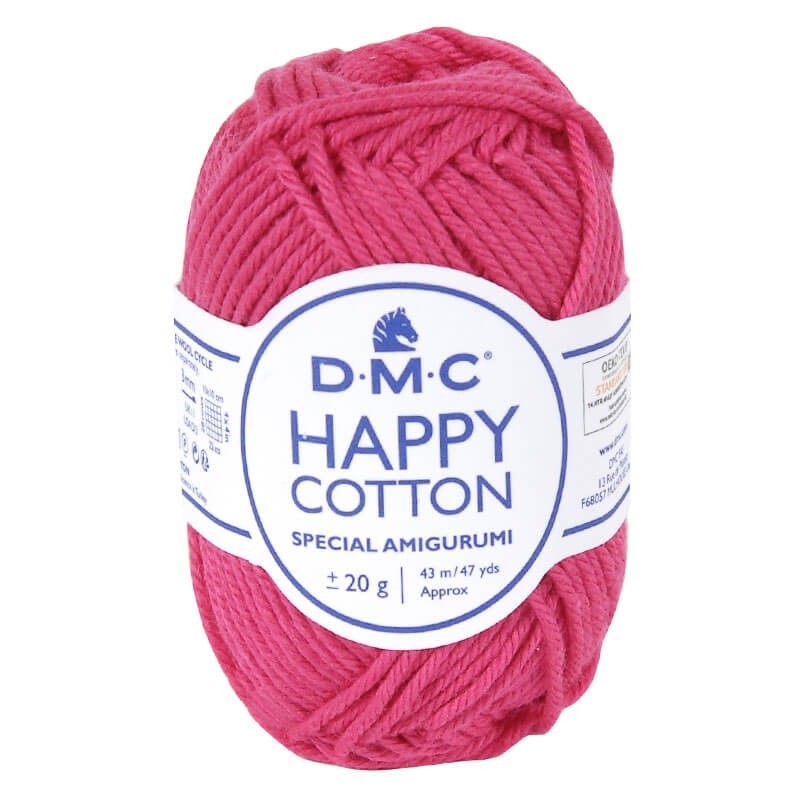 DMC Happy Cotton: The Ideal Yarn for Vibrant and Fun Amigurumis