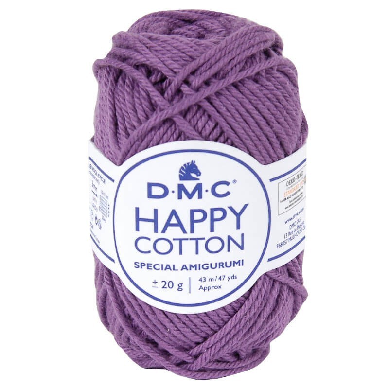 DMC Happy Cotton: The Ideal Yarn for Vibrant and Fun Amigurumis