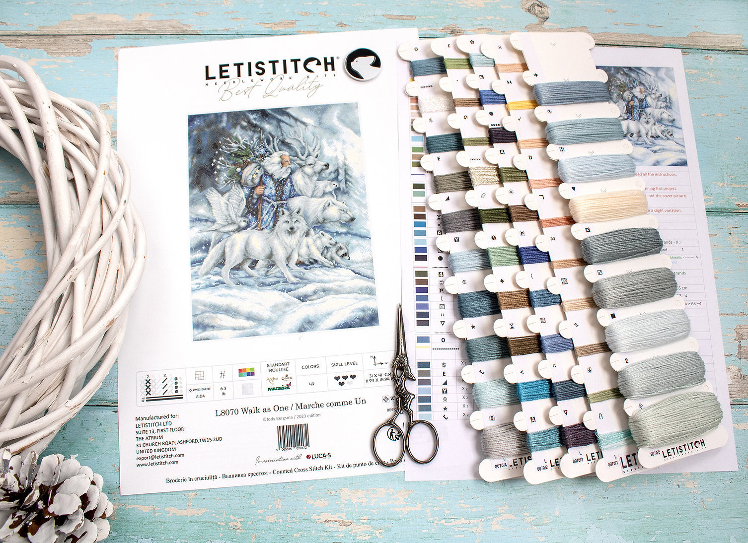 Kreuzstichset „Walk as One“ – LETISTITCH L8070