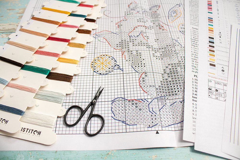 Kit de Punto de Cruz "Cat’s Happiness" - LETISTITCH L8812
