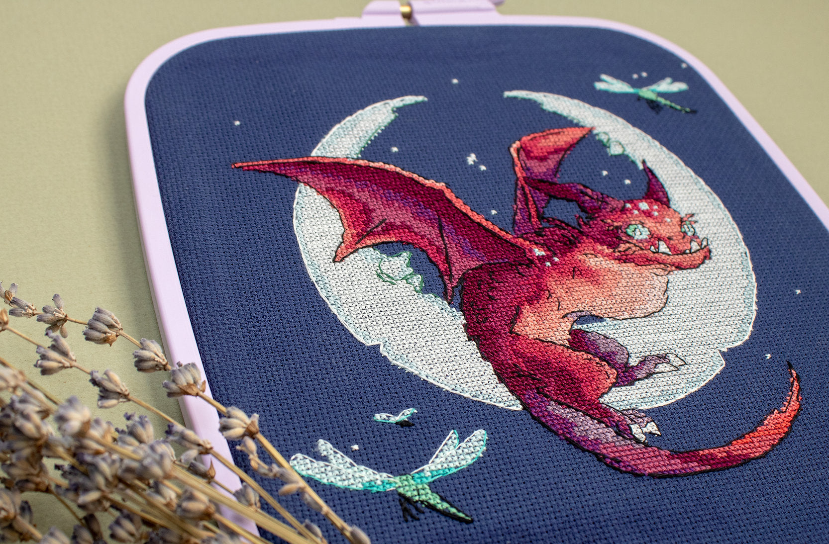 Cross Stitch Kit "Dragon" - Letistitch L8800 