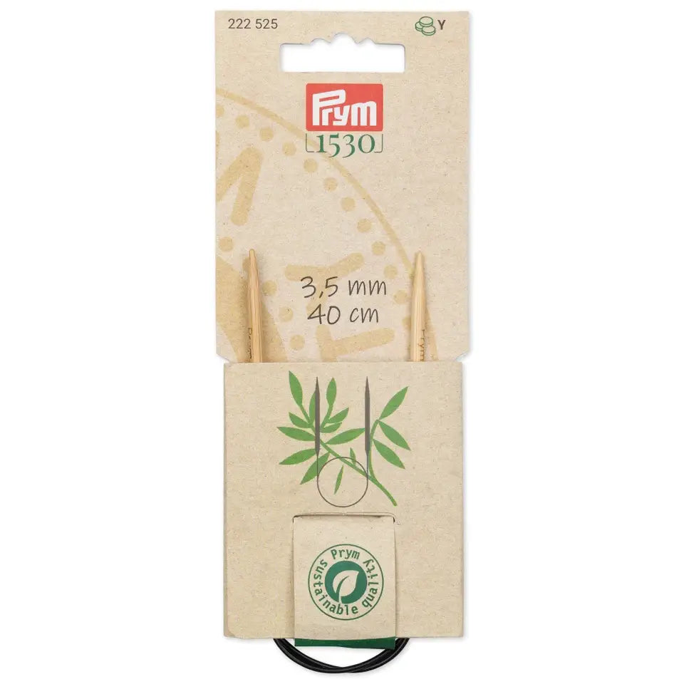 Prym 1530 Bamboo Circular Knitting Needles - Quality, Comfort and Sustainability