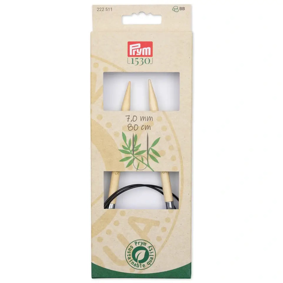 Prym 1530 Bamboo Circular Knitting Needles - Quality, Comfort and Sustainability