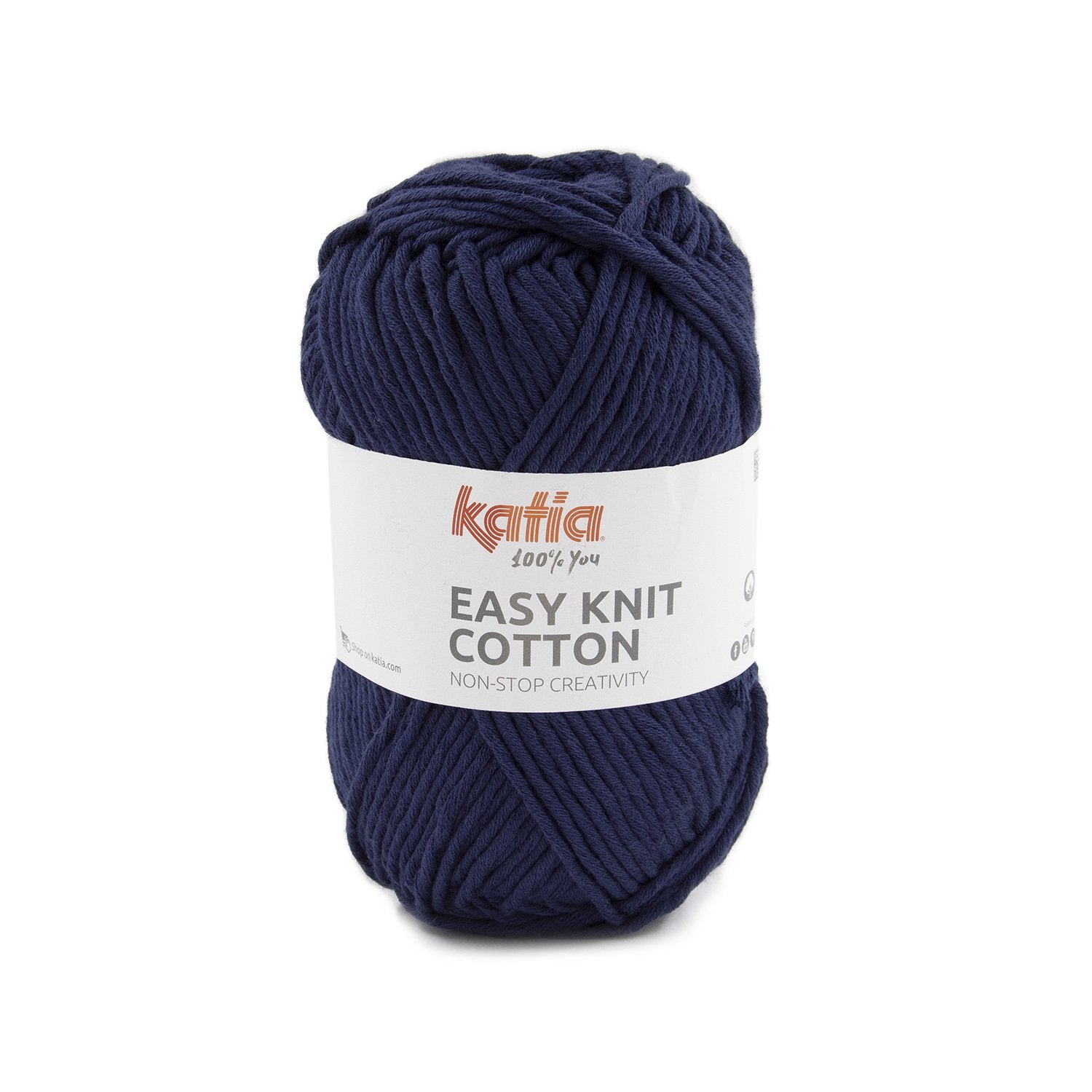 Katia Easy Knit Cotton - Hilo 100% algodón de grosor XL