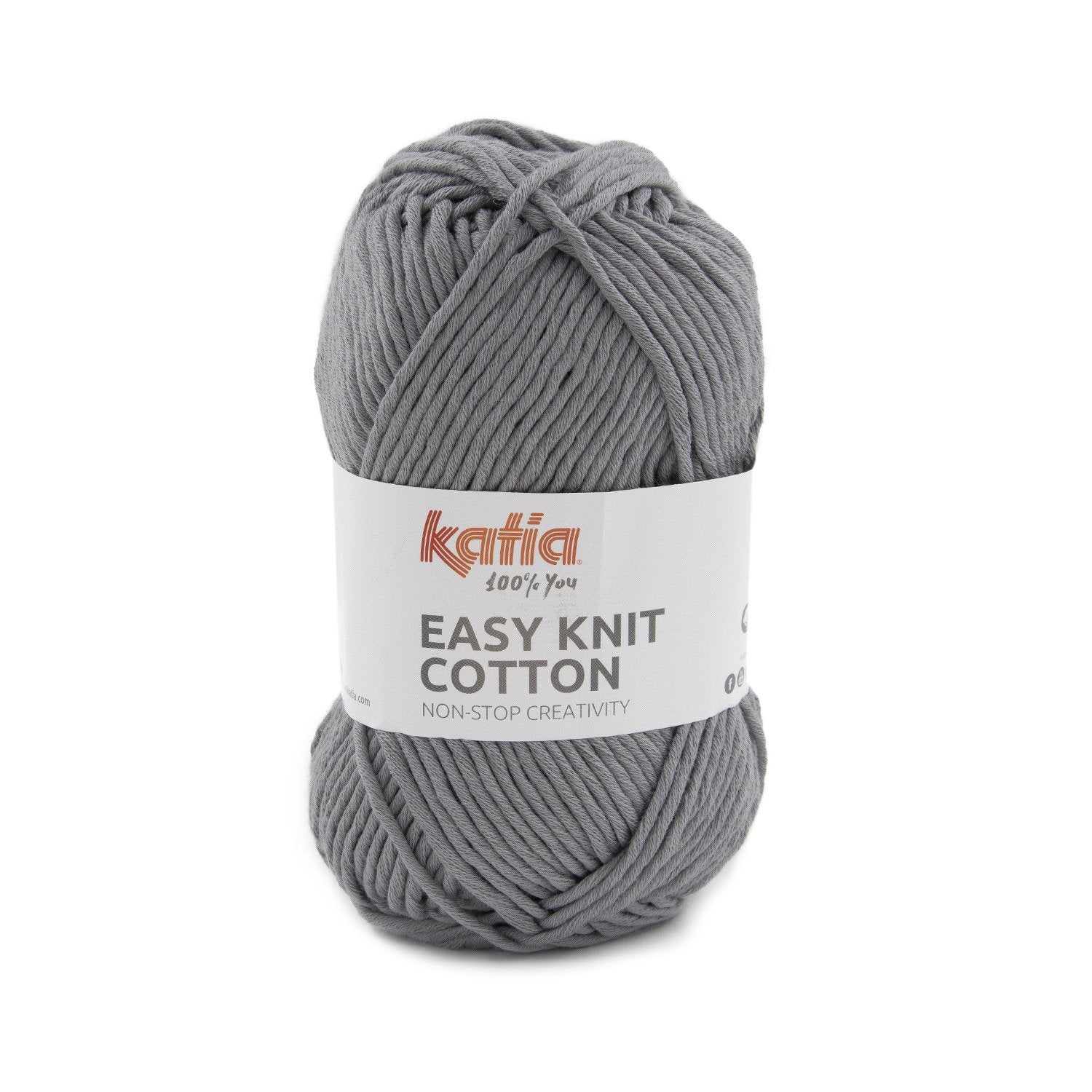 Katia Easy Knit Cotton - Hilo 100% algodón de grosor XL