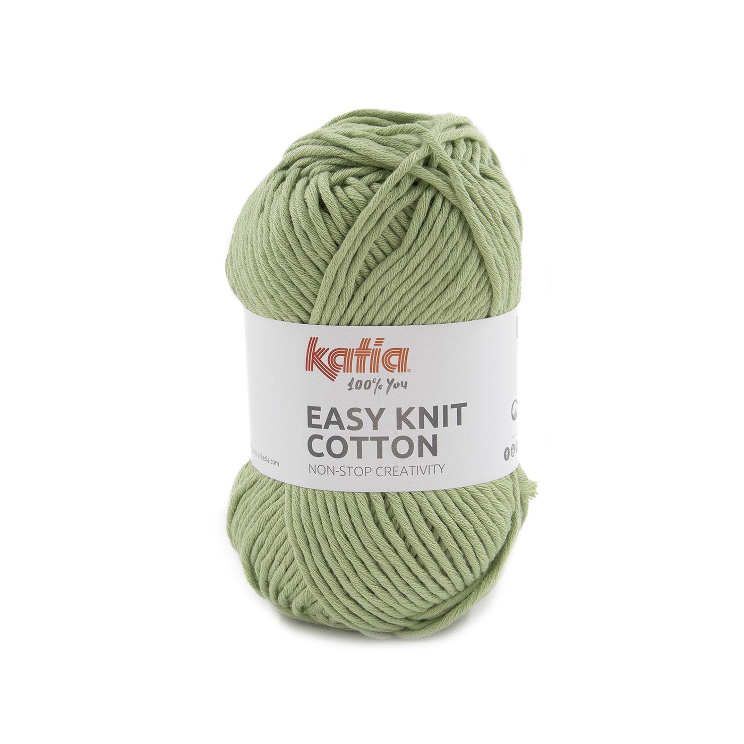 Katia Easy Knit Cotton - Hilo 100% algodón de grosor XL