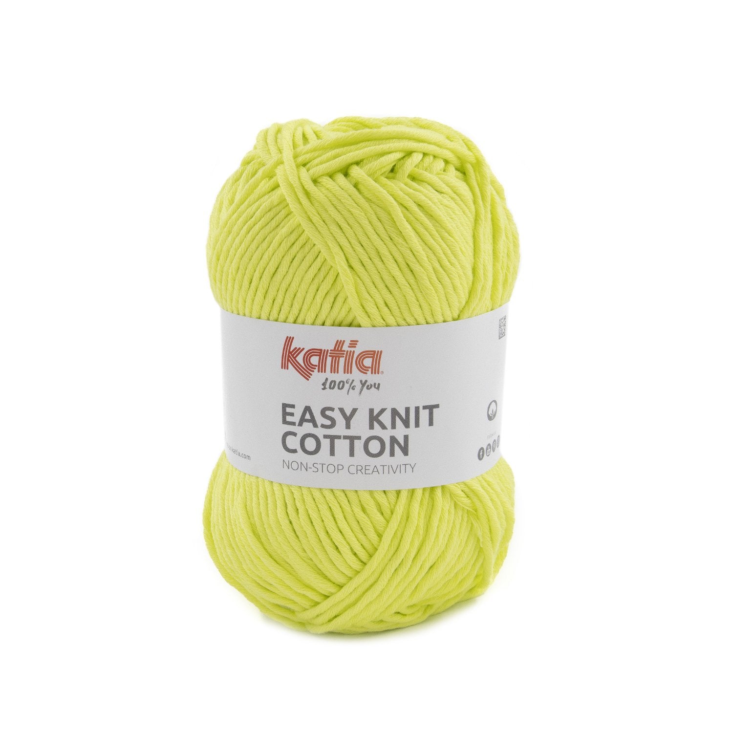 Katia Easy Knit Cotton - Hilo 100% algodón de grosor XL