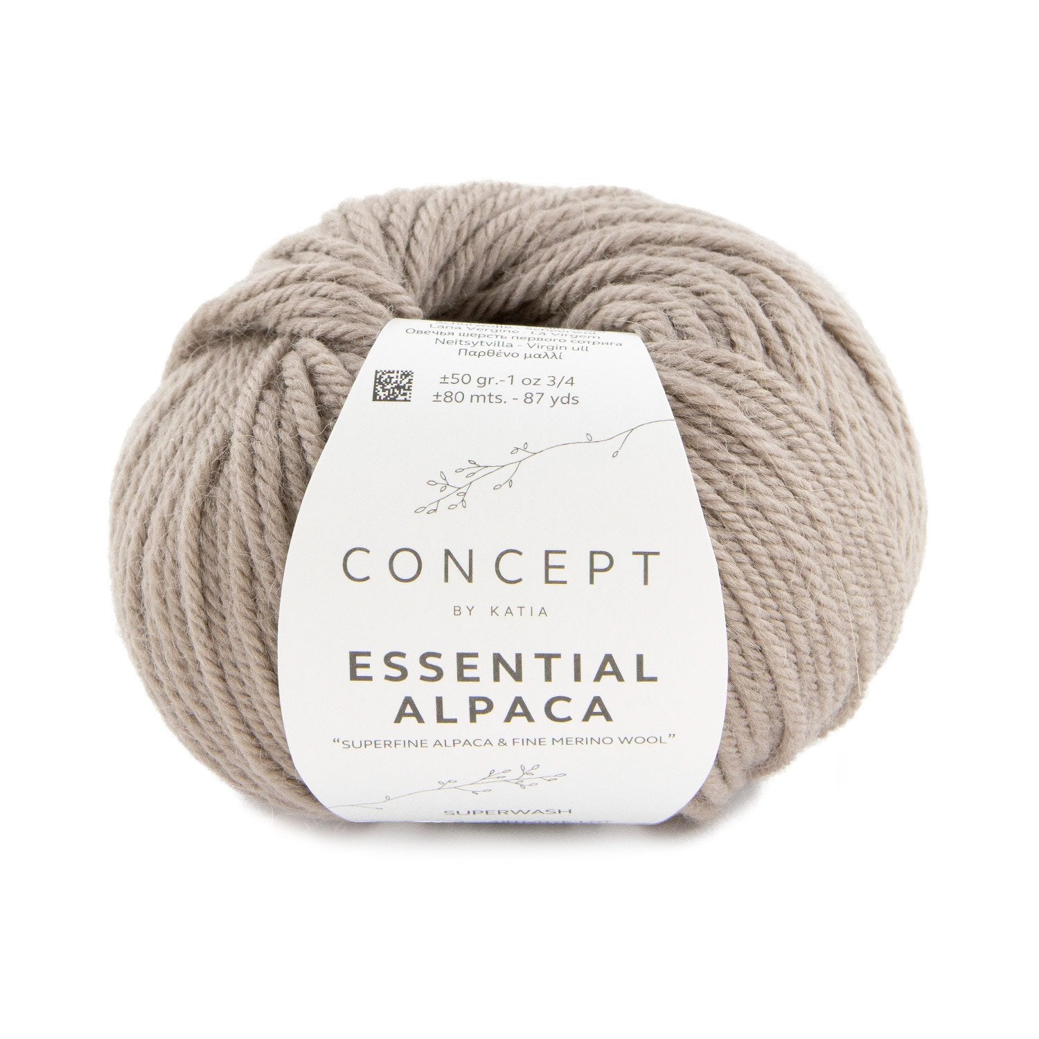 Katia Essential Alpaca - Peruvian Alpaca Wool and Merino Wool for Knitting