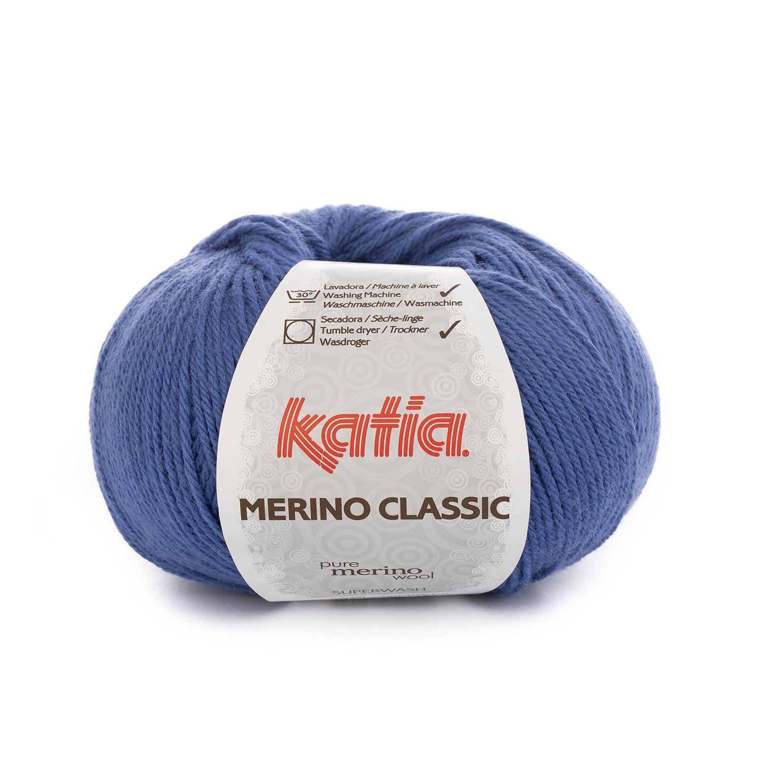 Katia Classic Merino Wool - Blend of merino and acrylic for warm and soft garments