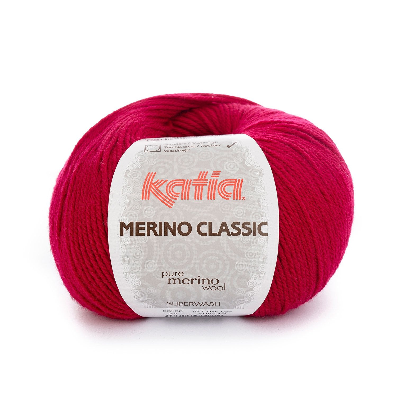 Katia Classic Merino Wool - Blend of merino and acrylic for warm and soft garments