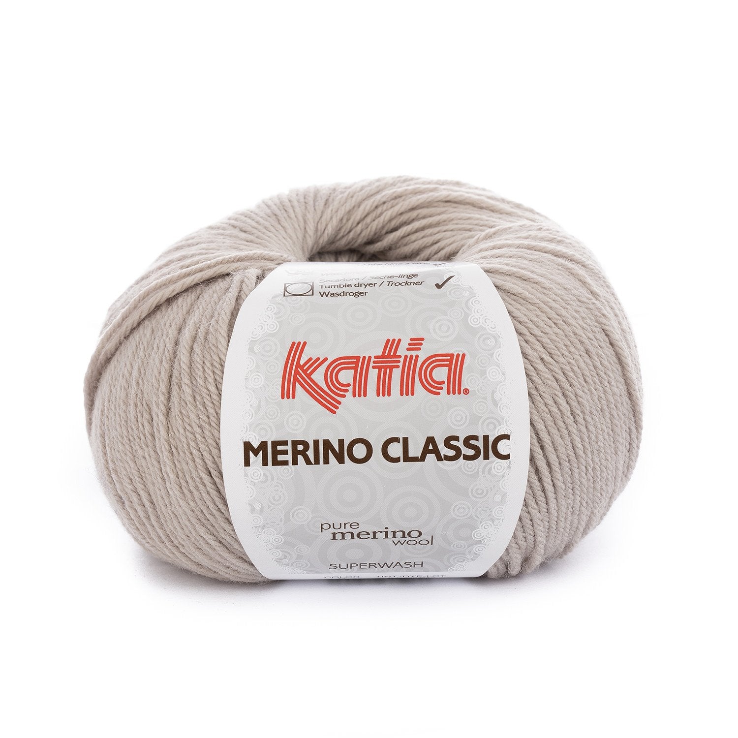 Katia Classic Merino Wool - Blend of merino and acrylic for warm and soft garments