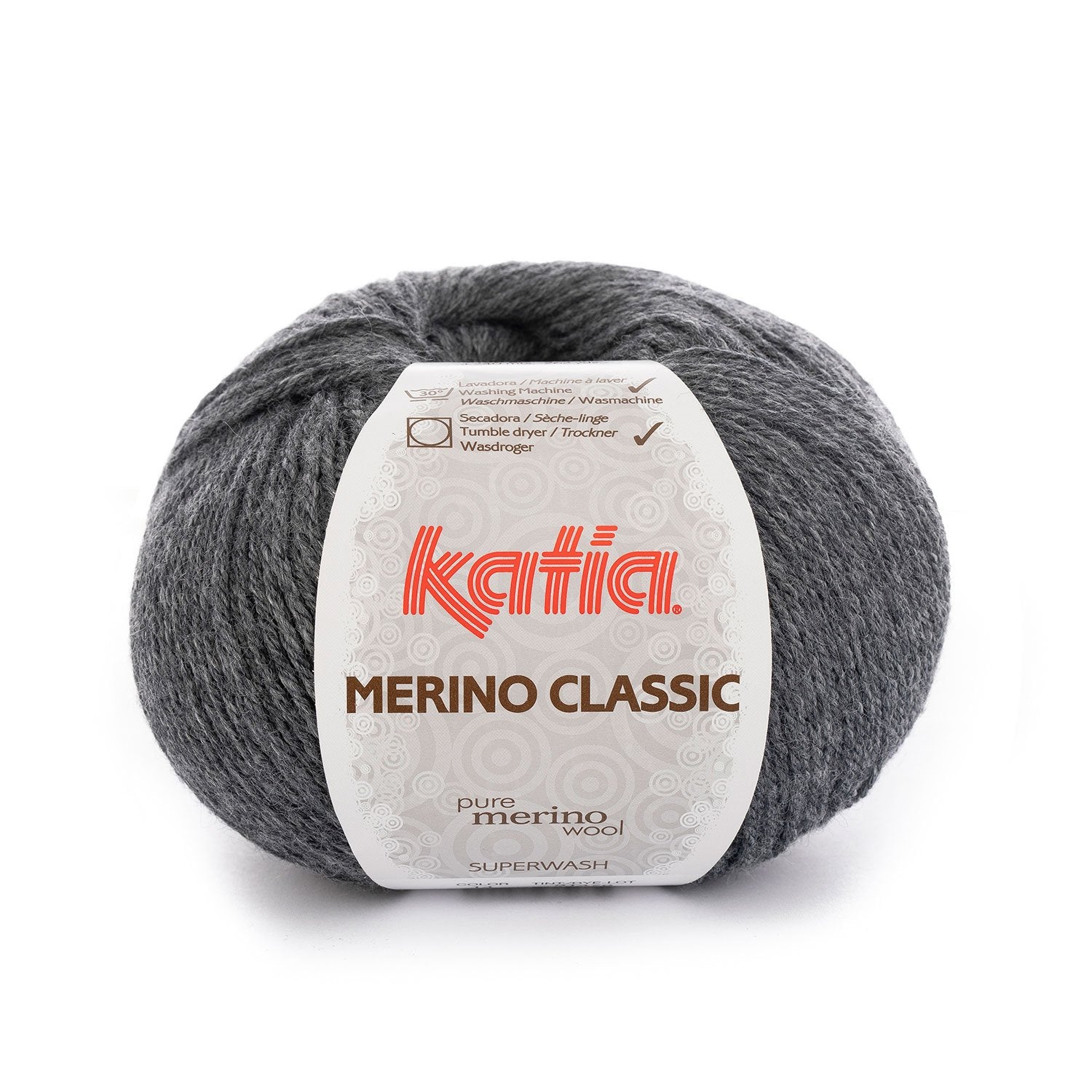 Katia Classic Merino Wool - Blend of merino and acrylic for warm and soft garments