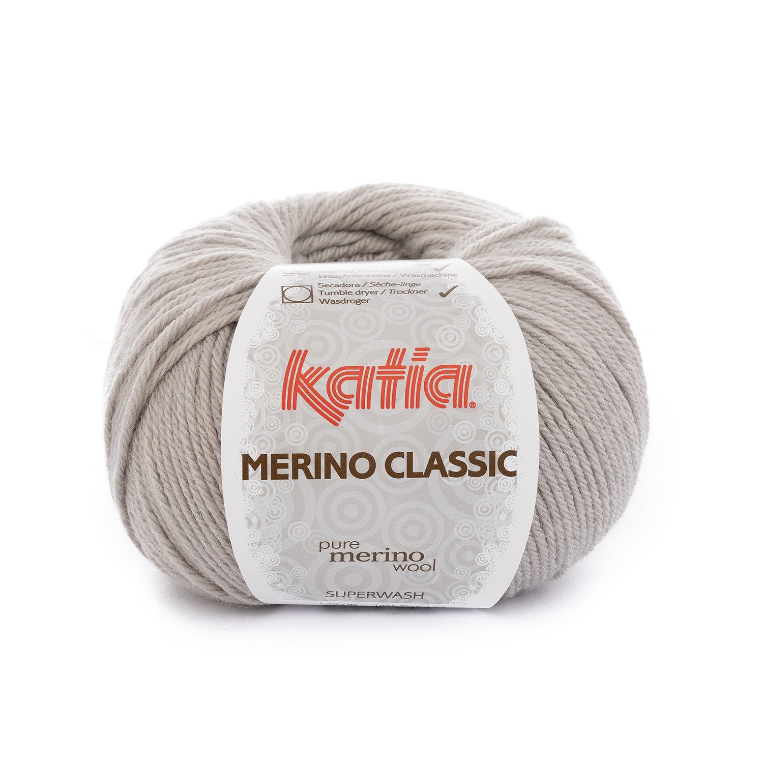 Katia Classic Merino Wool - Blend of merino and acrylic for warm and soft garments