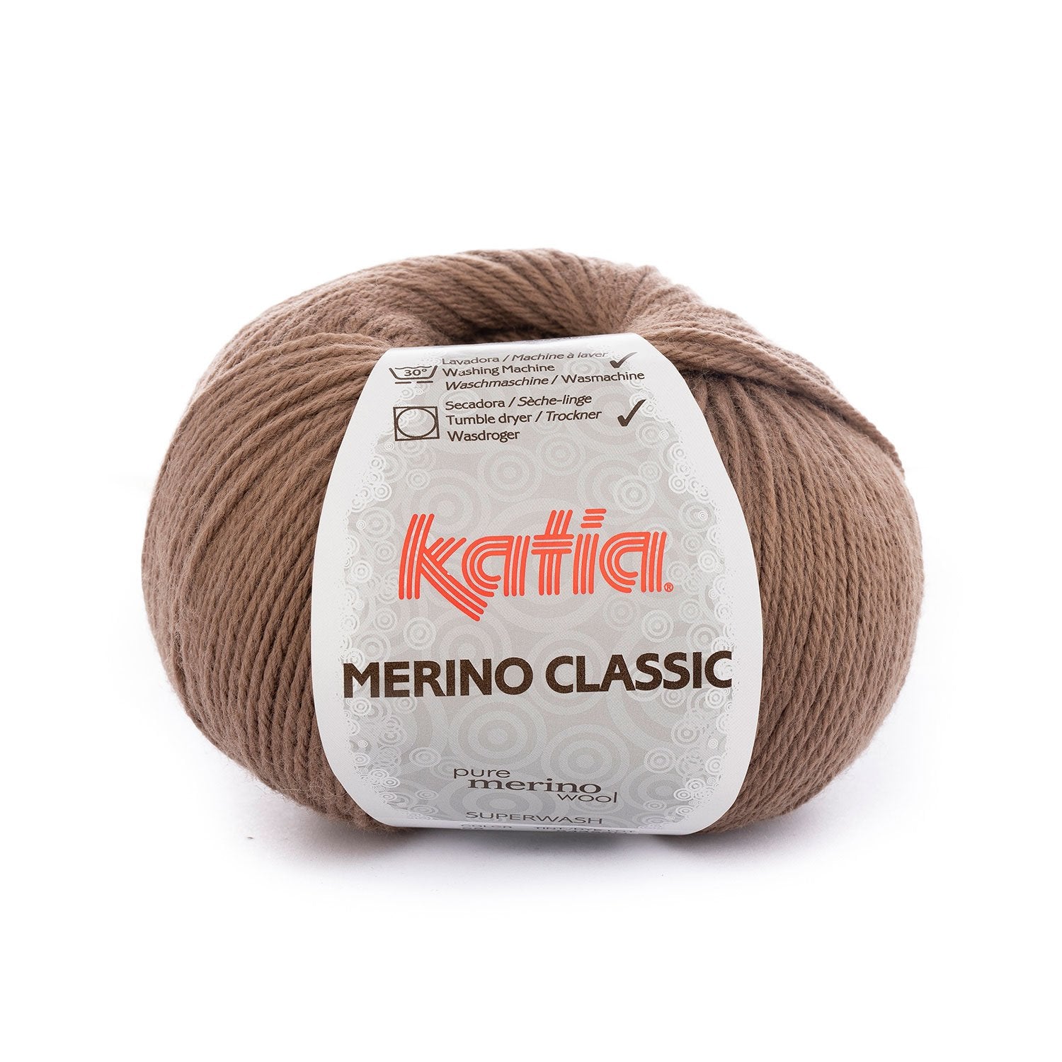 Lana Merino Classic de Katia - Mezcla de merino y acrílico para prendas cálidas y suaves