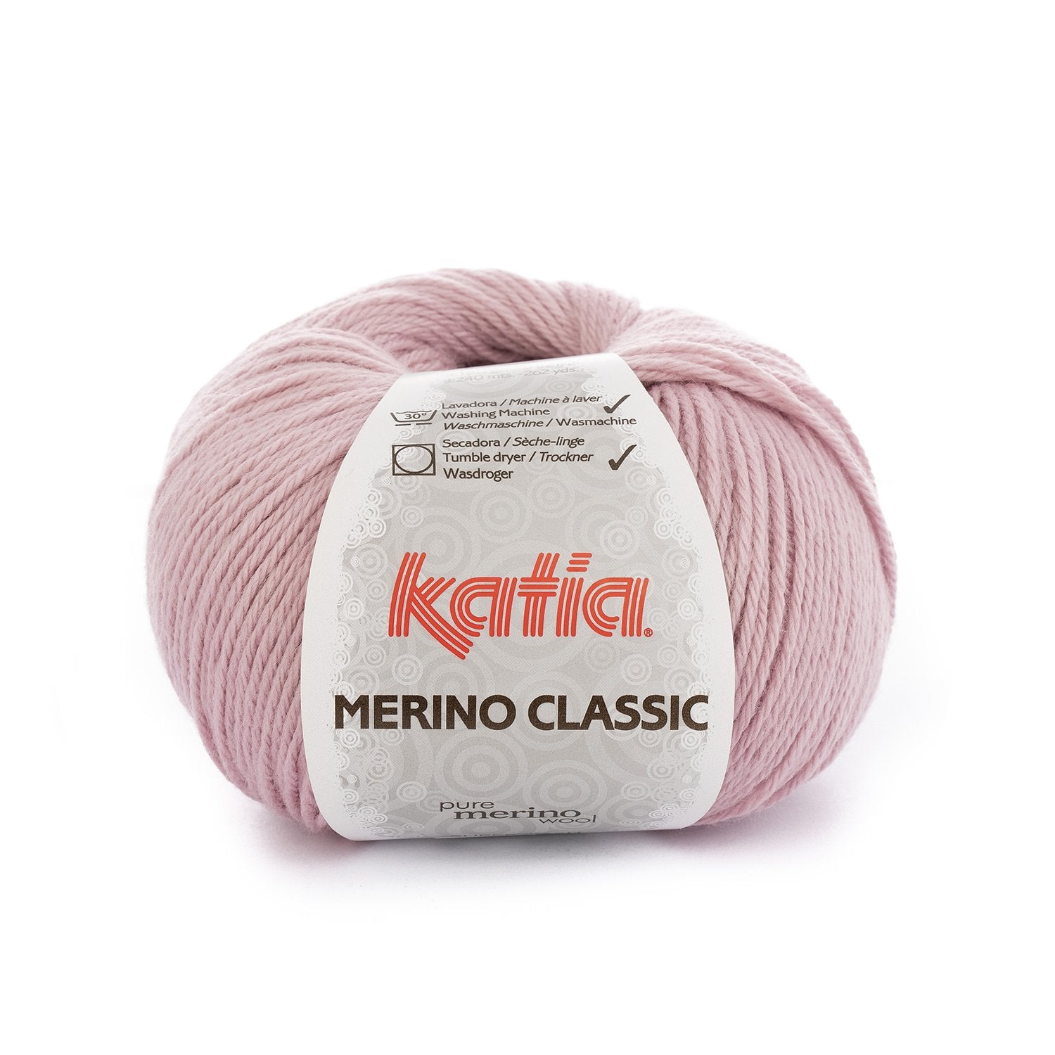 Katia Classic Merino Wool - Blend of merino and acrylic for warm and soft garments