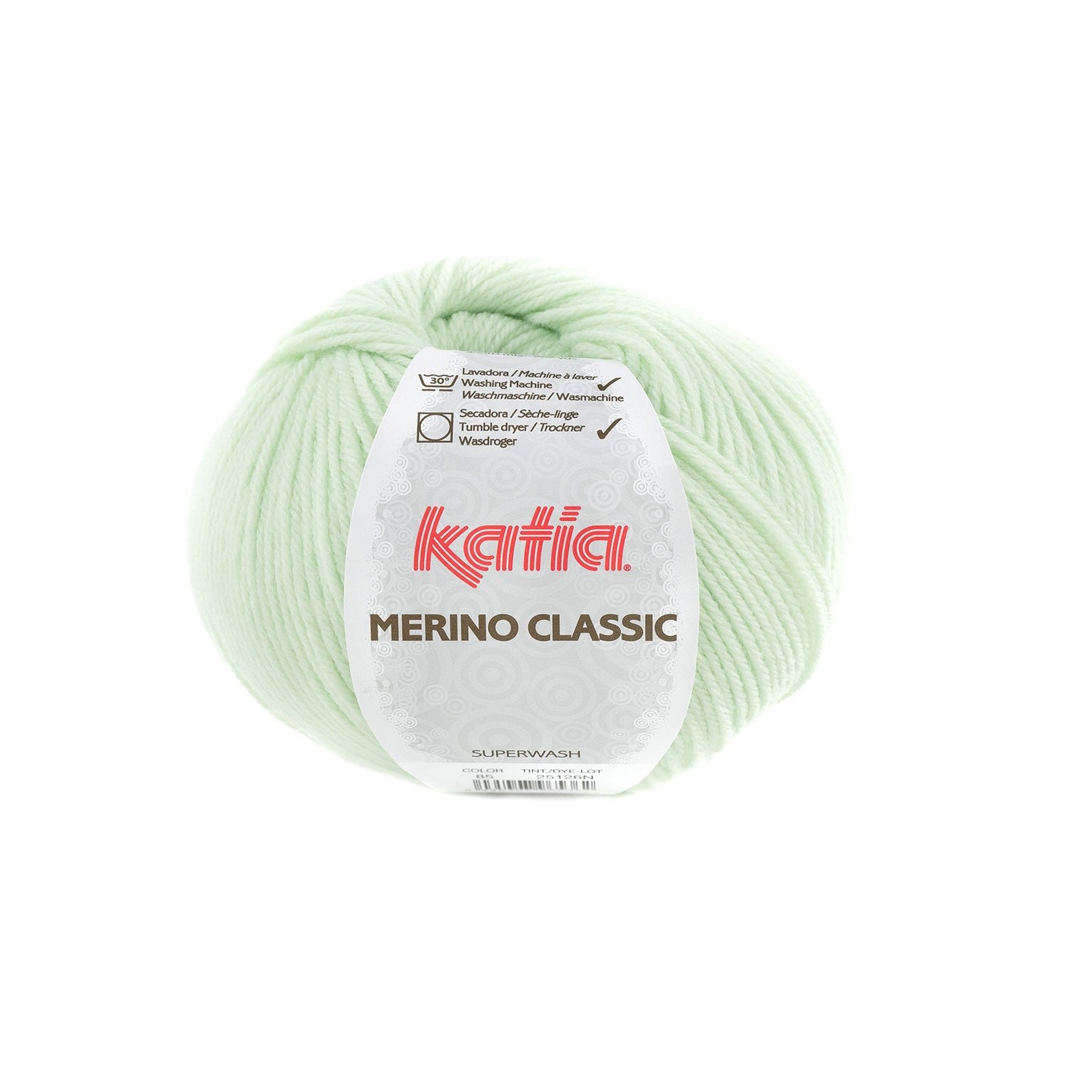 Katia Classic Merino Wool - Blend of merino and acrylic for warm and soft garments