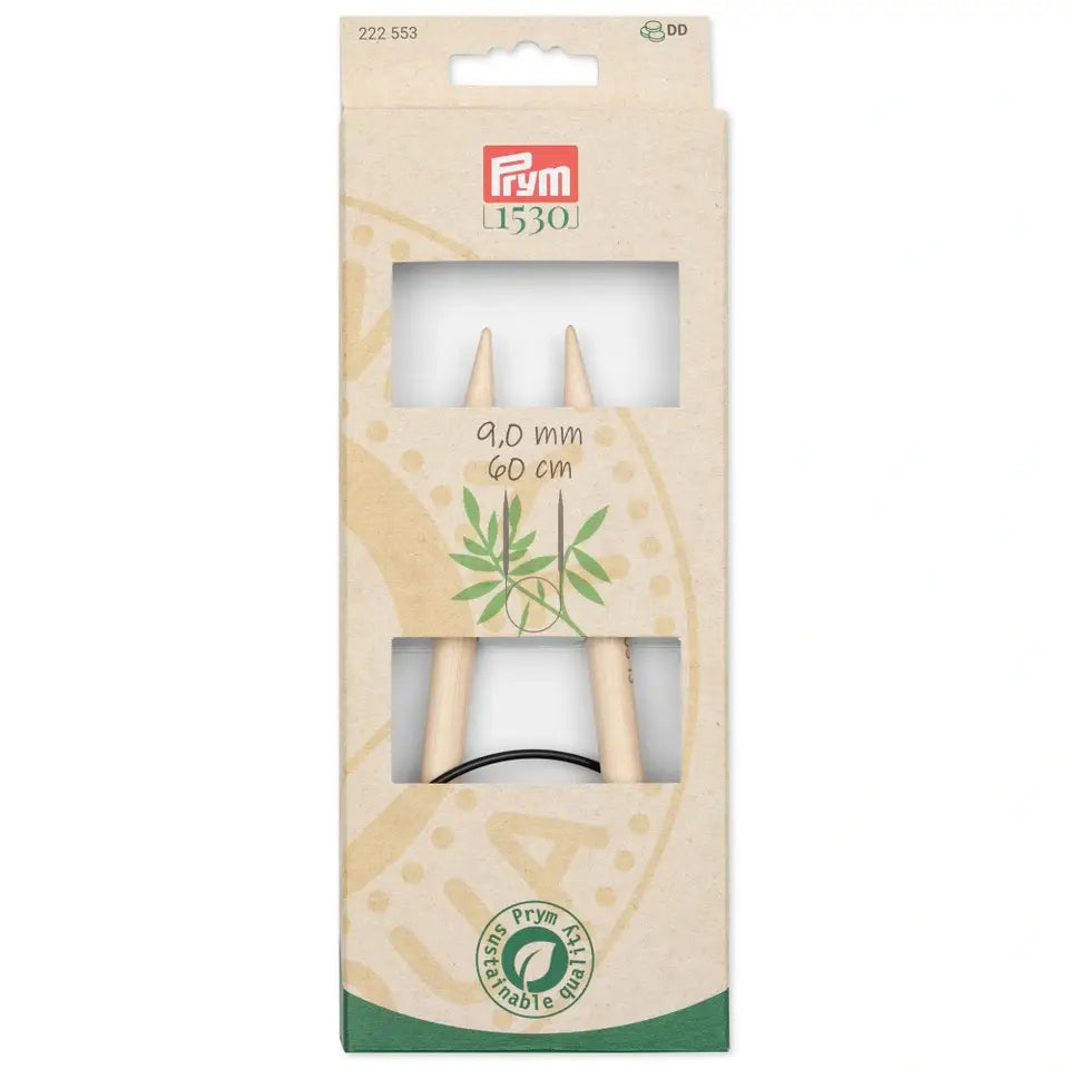 Prym 1530 Bamboo Circular Knitting Needles - Quality, Comfort and Sustainability