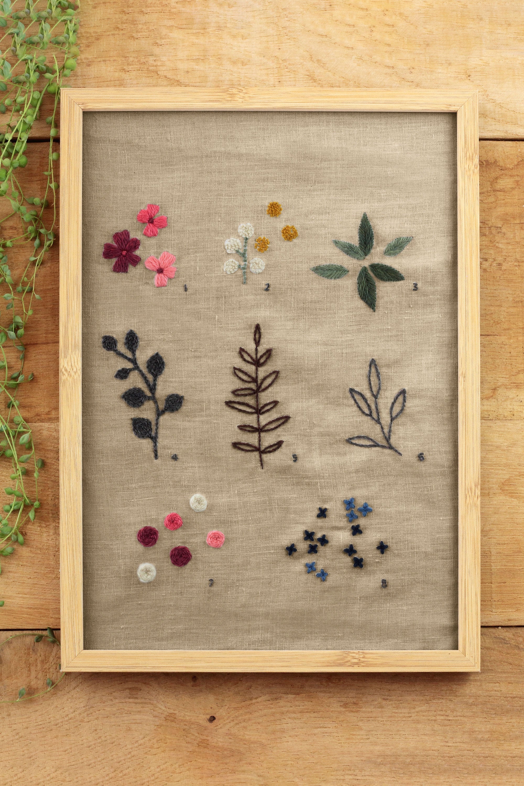 Eco Vita Botanical Collection: Bio-Wollfäden und von der Natur inspirierte Muster zum Sticken