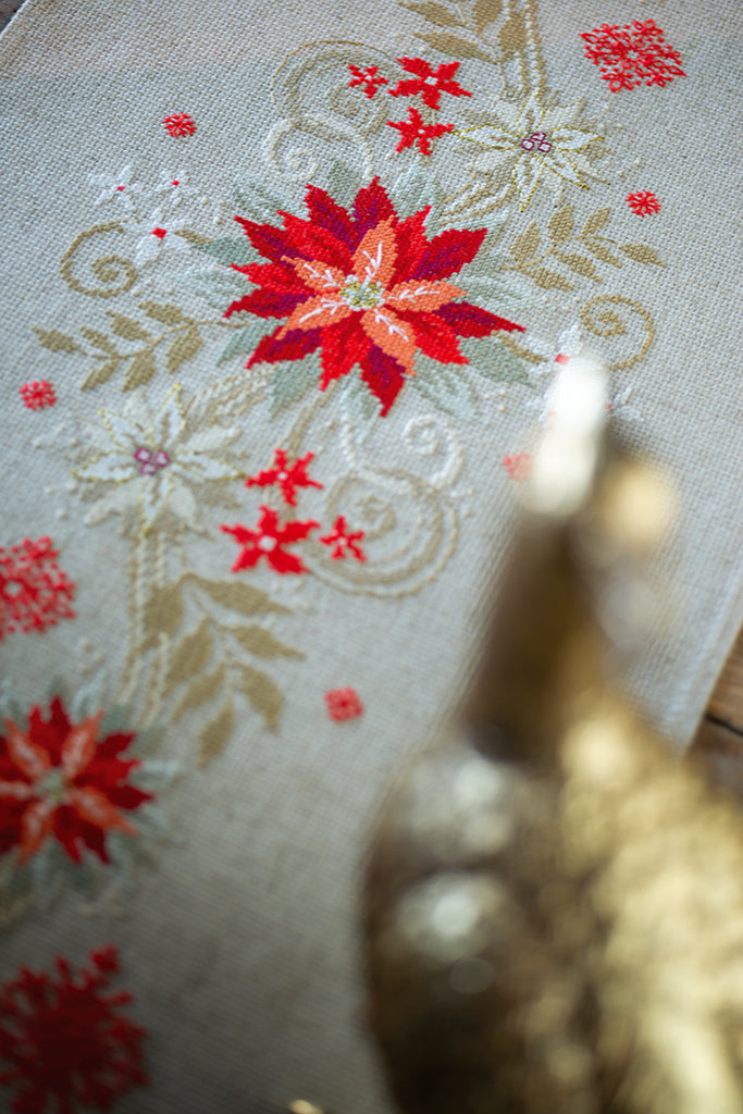 Christmas - Vervaco - Cross stitch kit PN-0172673. table runner