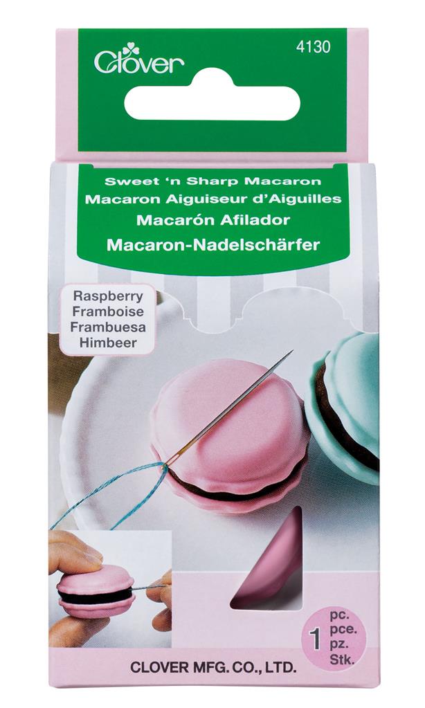 Clover 4130 Macaron Needle Sharpener: Give Your Needles a Sweet Touch