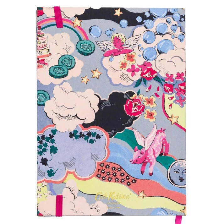 Cath Kidston x Ohh Deer Notebook - Silver Lining