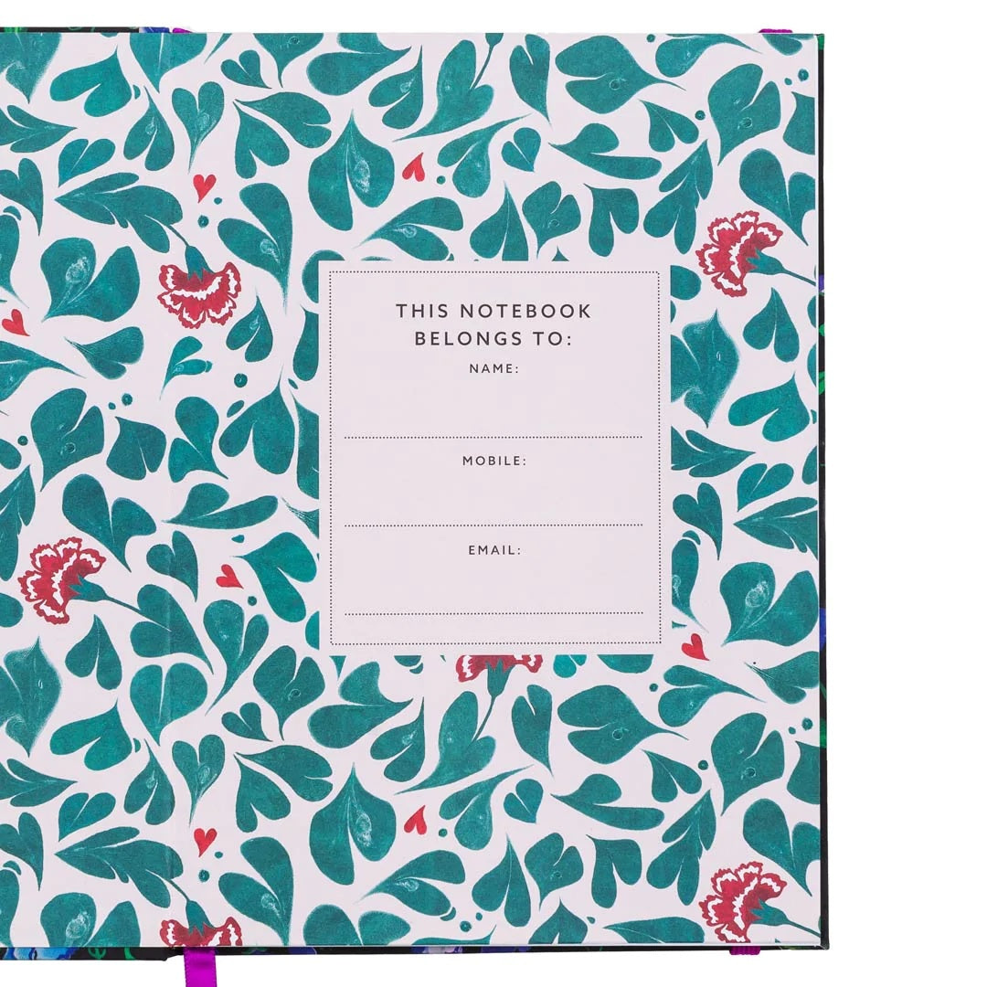 Cath Kidston x Ohh Deer Notebook - Silver Lining
